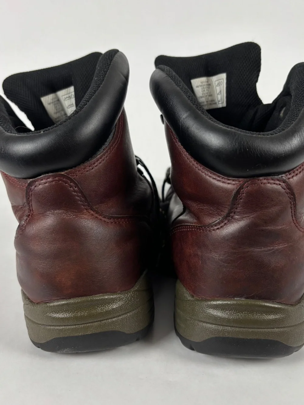Lands' End, ‎Waterproof, Leather, Hiking Boots, Brown, Outdoor/Work, Trail, walk